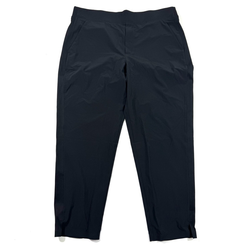 Athleta Brooklyn Ankle Pants Pull On Black